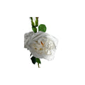 Set de 6 rosas blanca artificial