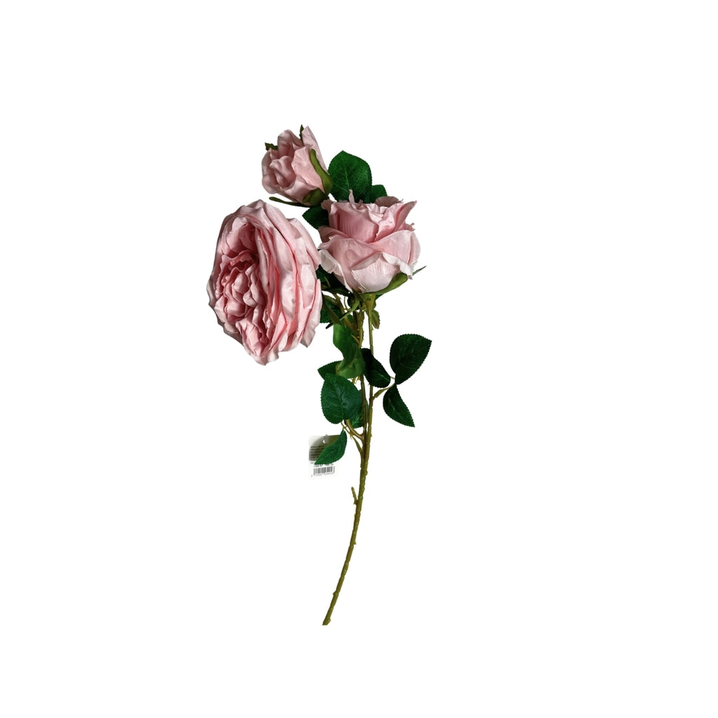 Set de 6 rosa artificial