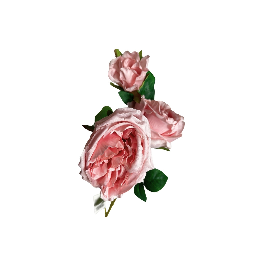 Set de 6 rosa artificial