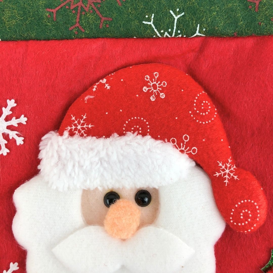 Bolsas con cordón de Santa Claus