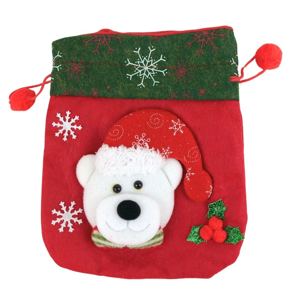 Bolsas con cordón de oso polar