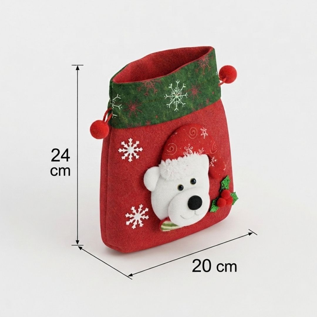 Bolsas con cordón de oso polar
