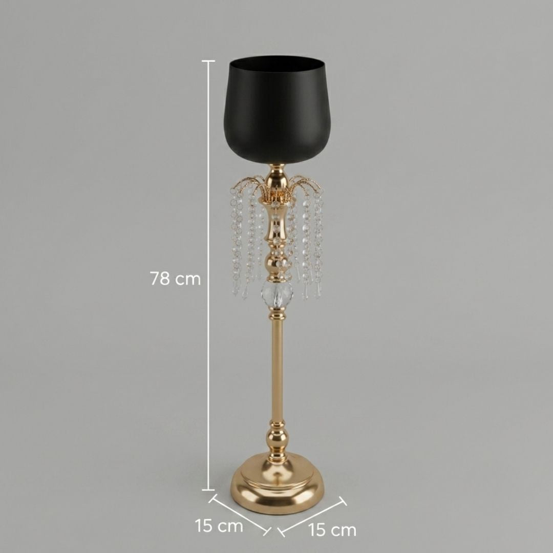 Candelero dorado