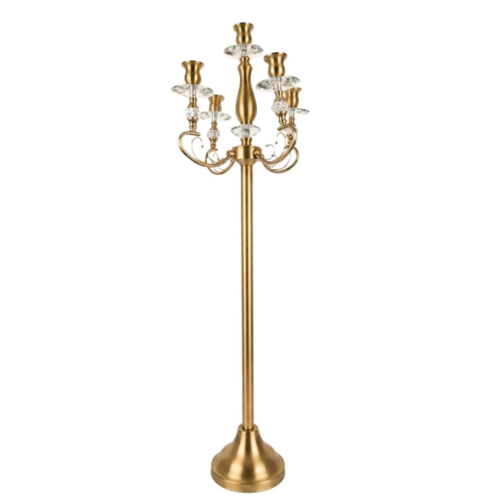 Candelabro dorado