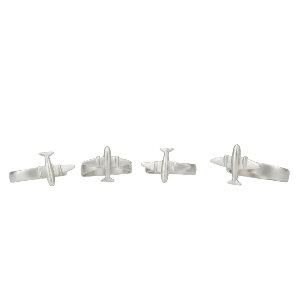 Juego de anillos de avión para servilletas