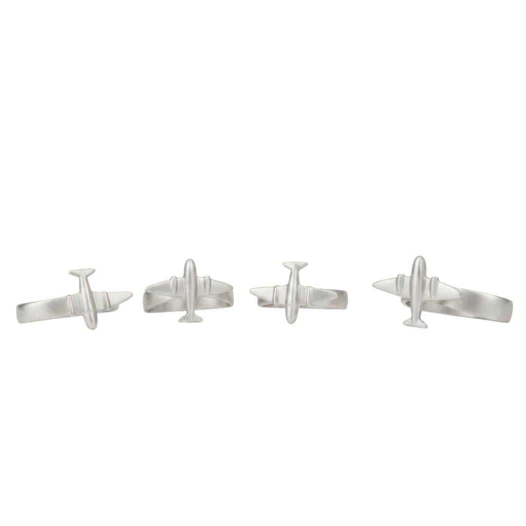Juego de anillos de avión para servilletas