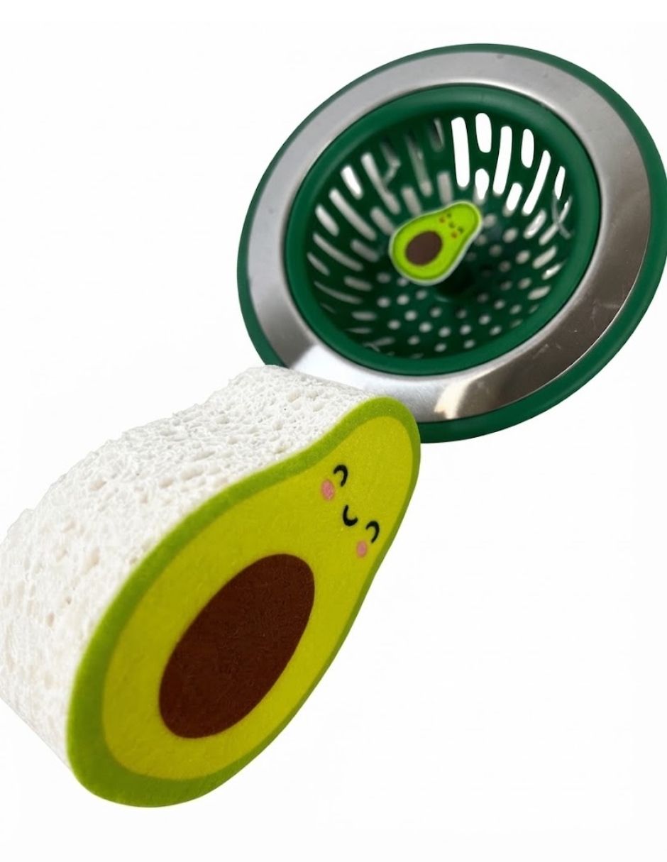 Set de 2 piezas lavabo aguacate