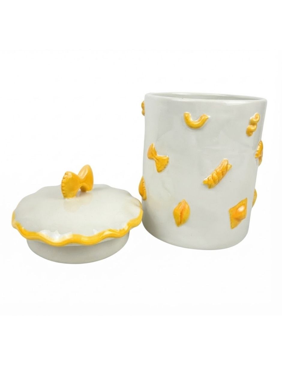 Recipiente de cerámica pasta