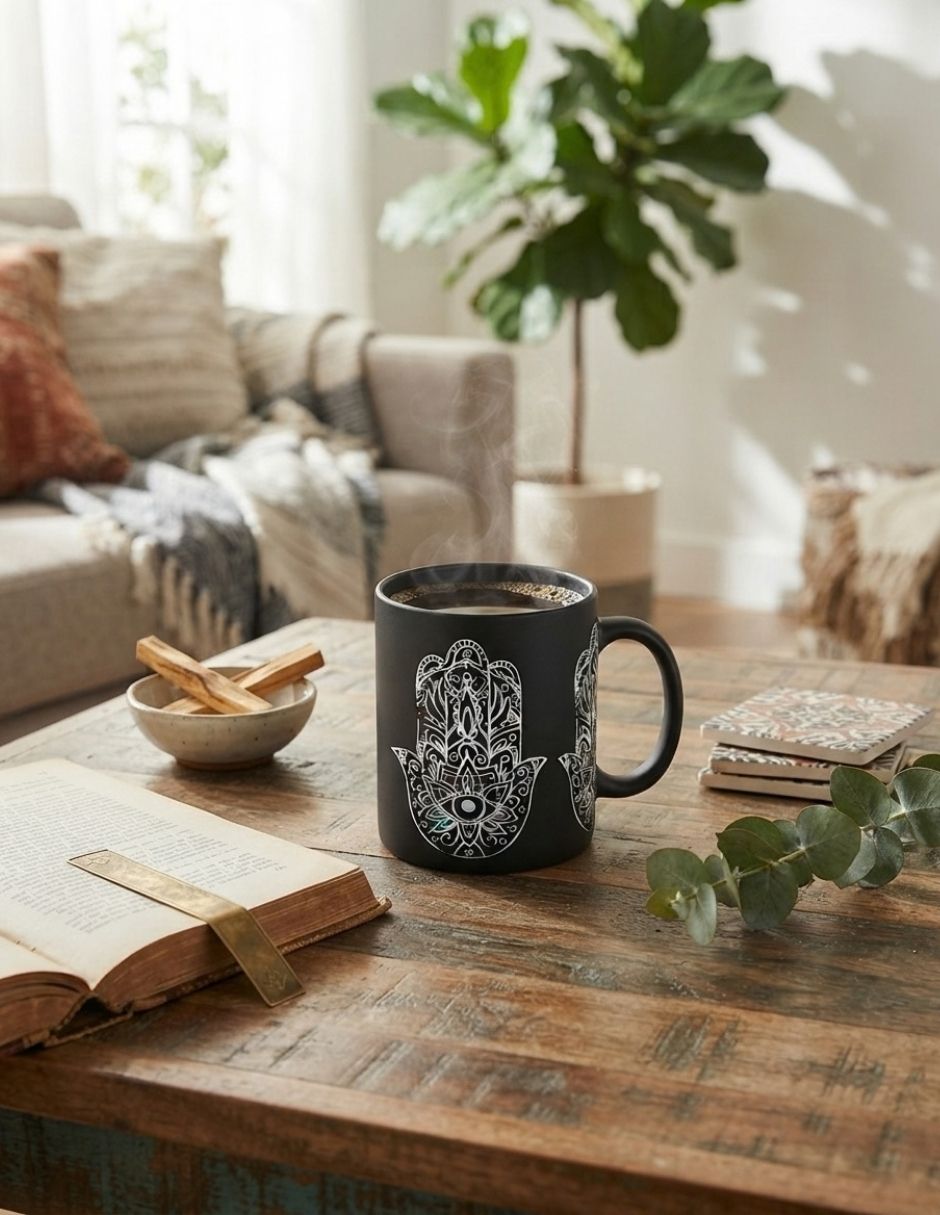 Taza de mano protectora