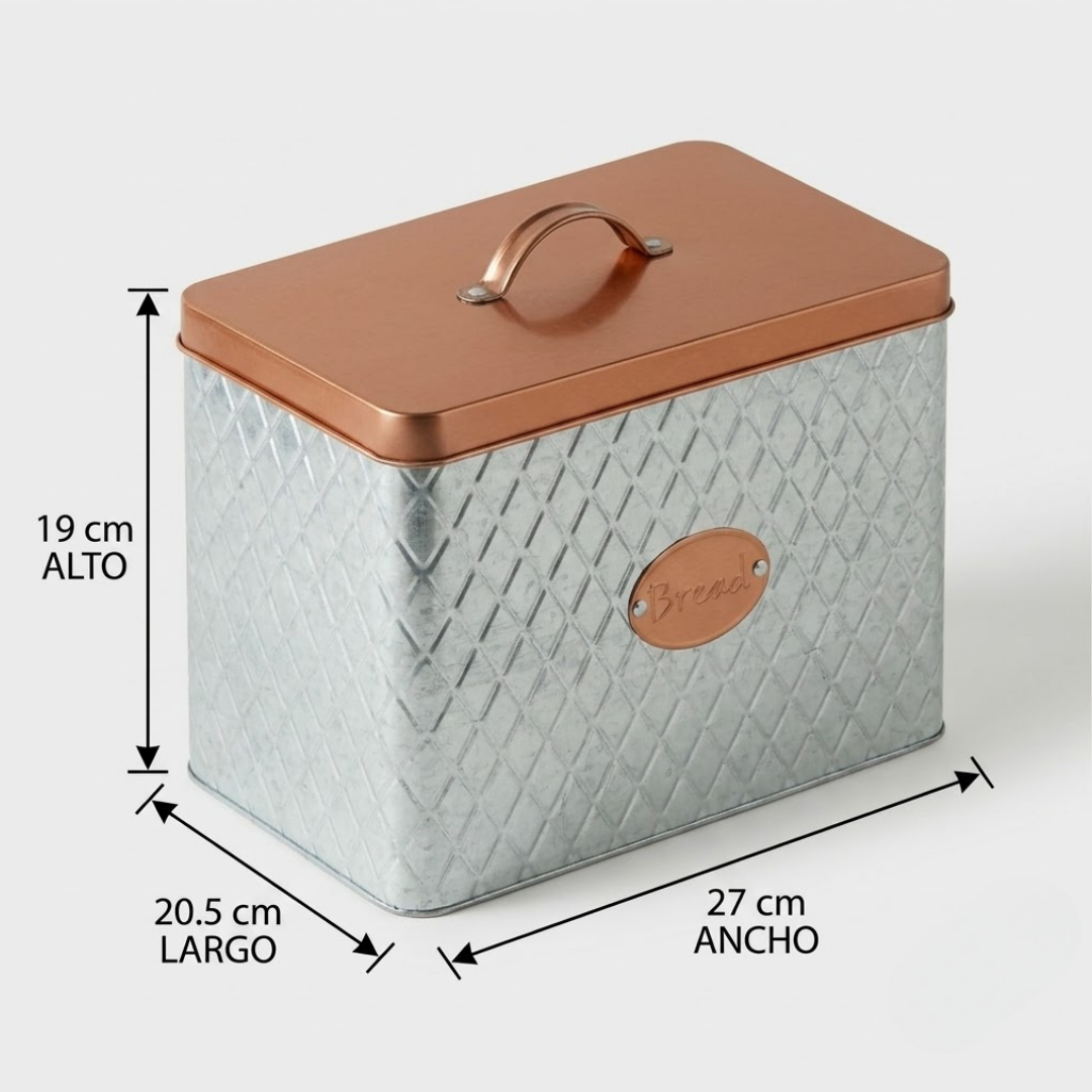 Juego de almacenamiento 4 plateado