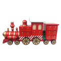 Calendario de adviento tren navideño