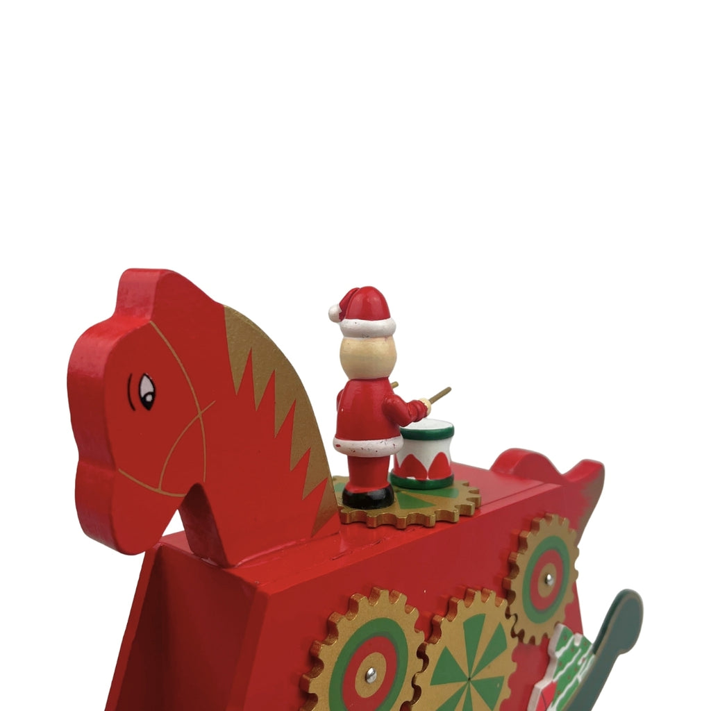 Caballo mecedor musical
