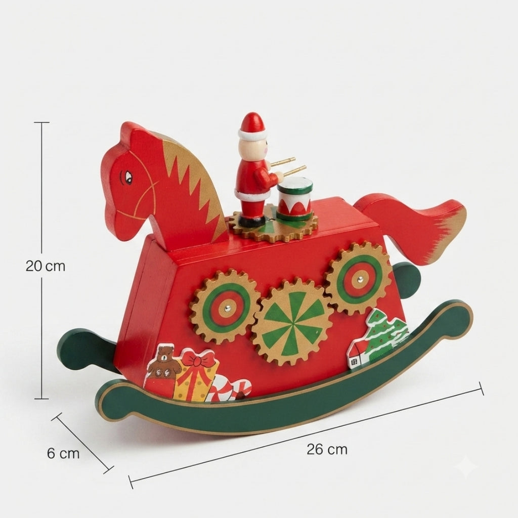 Caballo mecedor musical