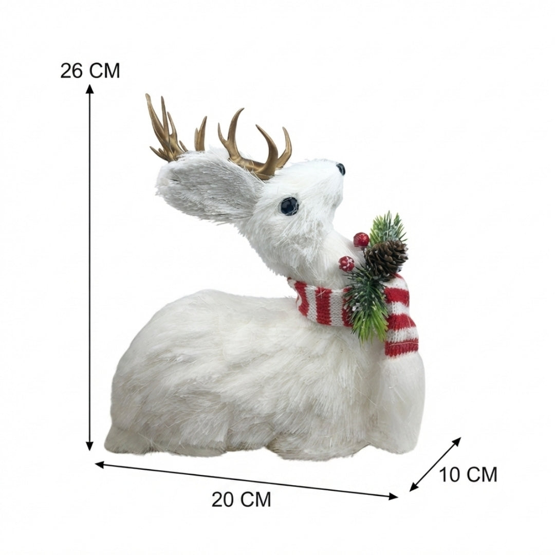 Figura decorativa navideña reno
