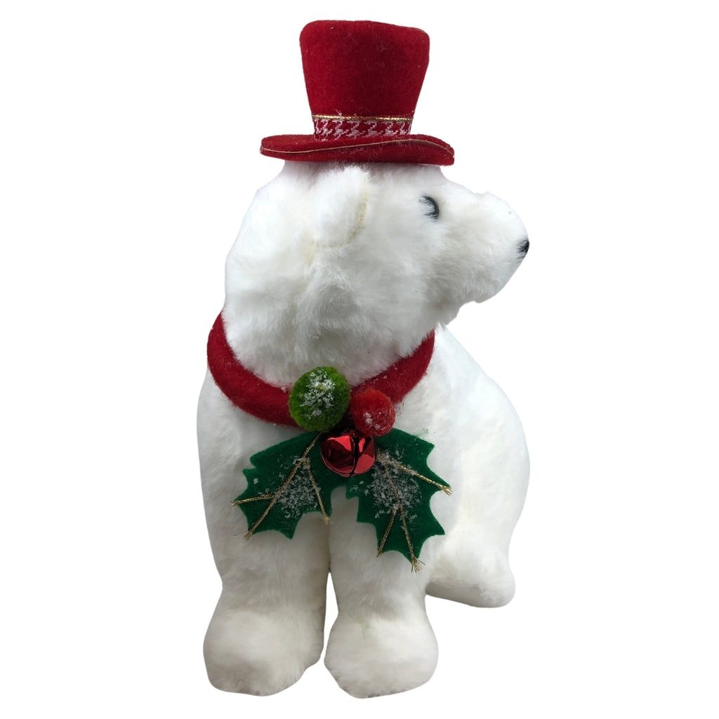 Adorno navideño oso polar