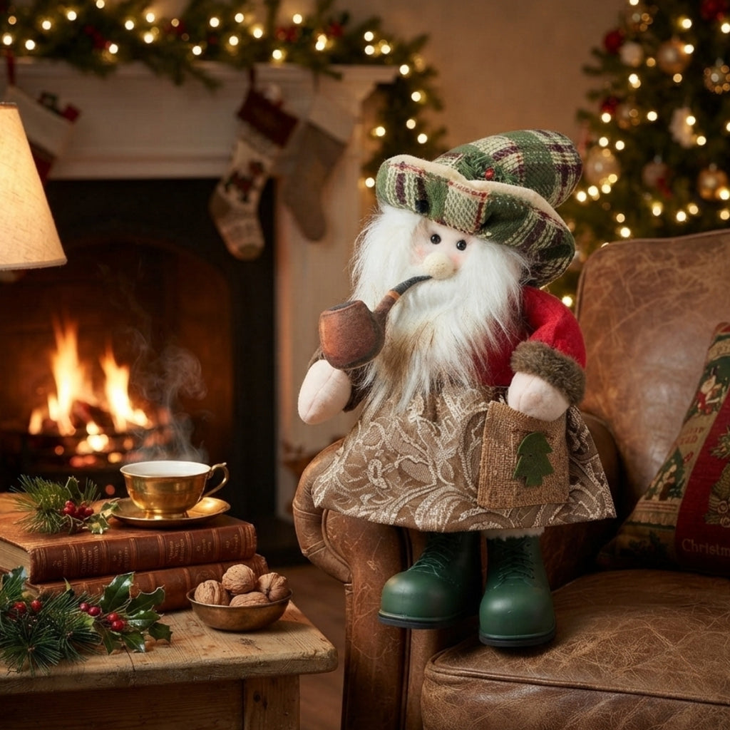 Adorno navideño de Santa Claus