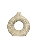 Jarrón decorativo circular