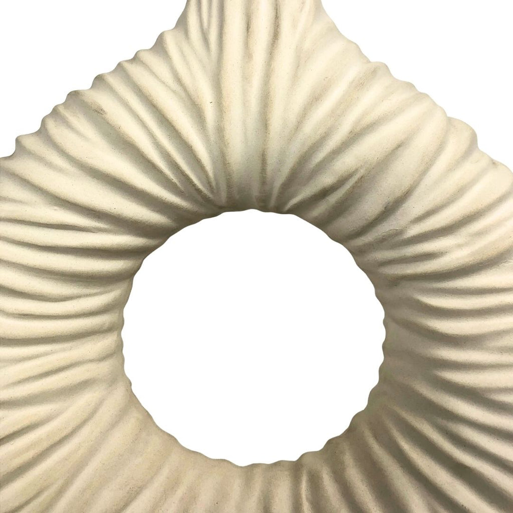 Jarrón decorativo circular