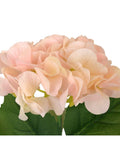 Rama artificial hortensia salmón difuminado