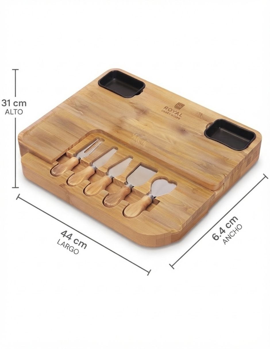 Juego de tabla de quesos extragrande