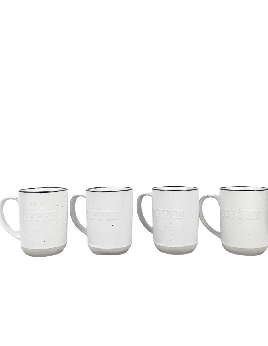 Set de 4 tazas café