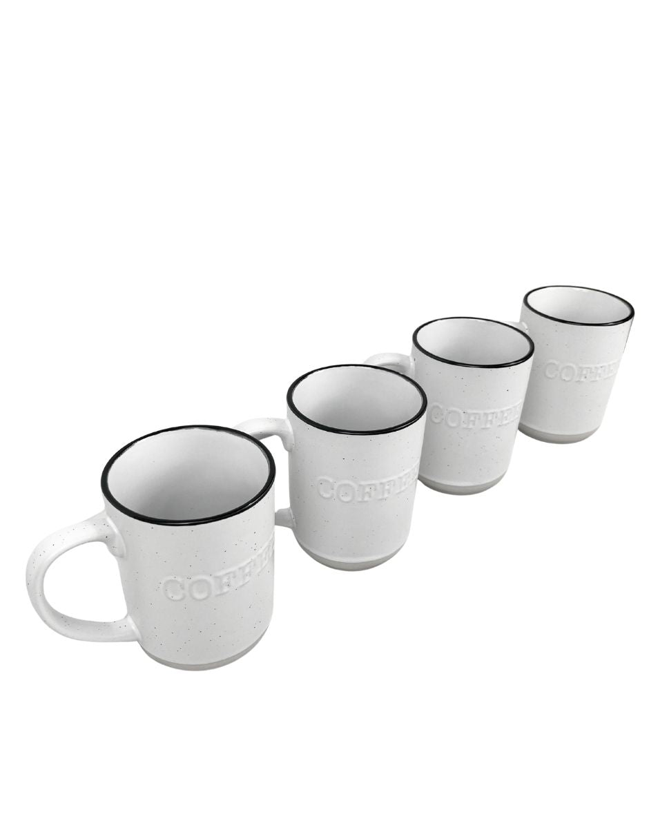 Set de 4 tazas café