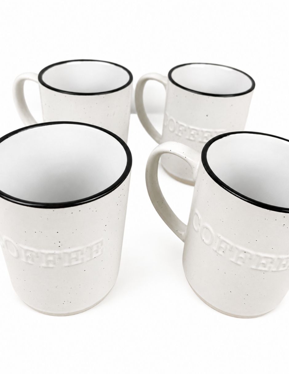 Set de 4 tazas café